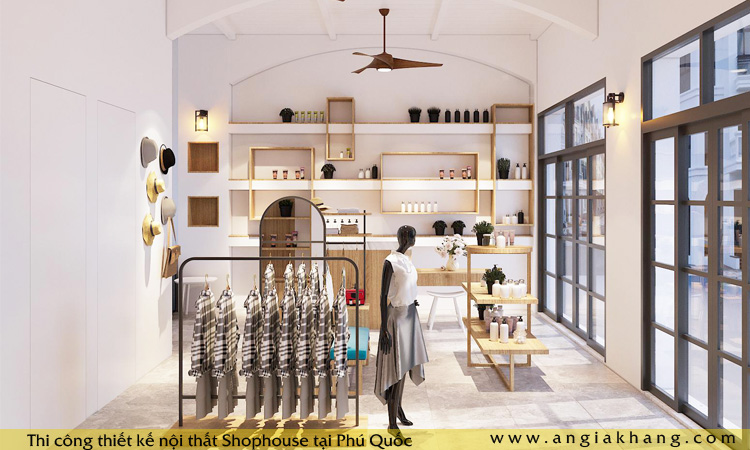 Thiết kế nội thất Shophouse